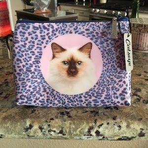 NWT Catseye Makeup Bag