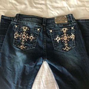 Miss Me dark Skinny jeans