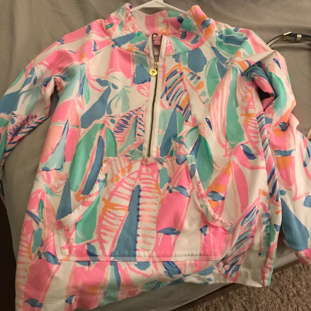 Lilly Pulitzer pullover Jacket