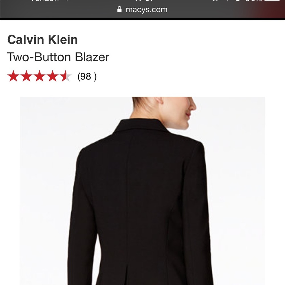 NEW CALVIN KLEIN CLASSIC BLAZER- NEVER WORN💕
