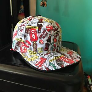 Coca Cola fitted hat
