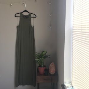 Olive Maxi Dress