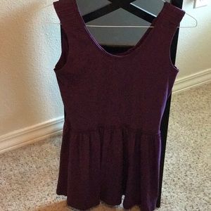 Purple tank. Sleepless. Top