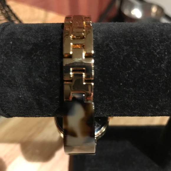 Anne Klein Gold Tone & Tortoise Watch main image 4