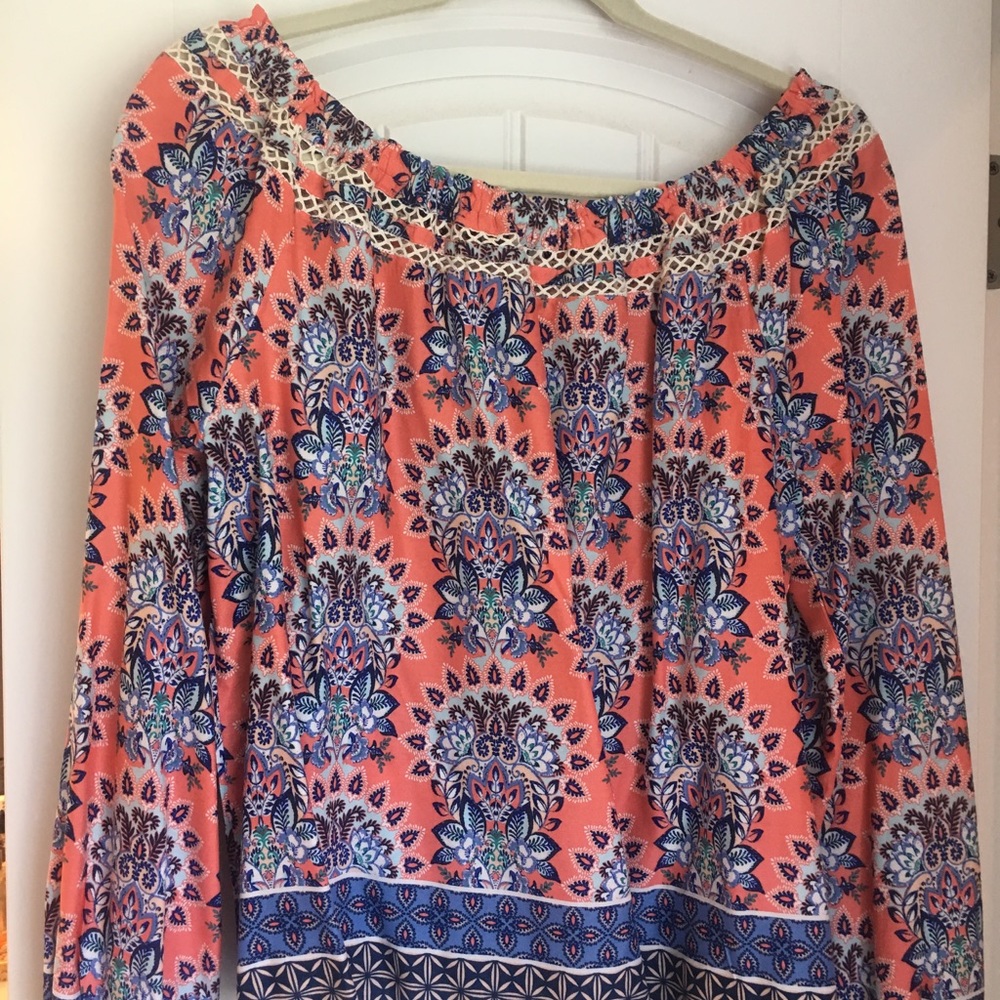 Long sleeve blouse