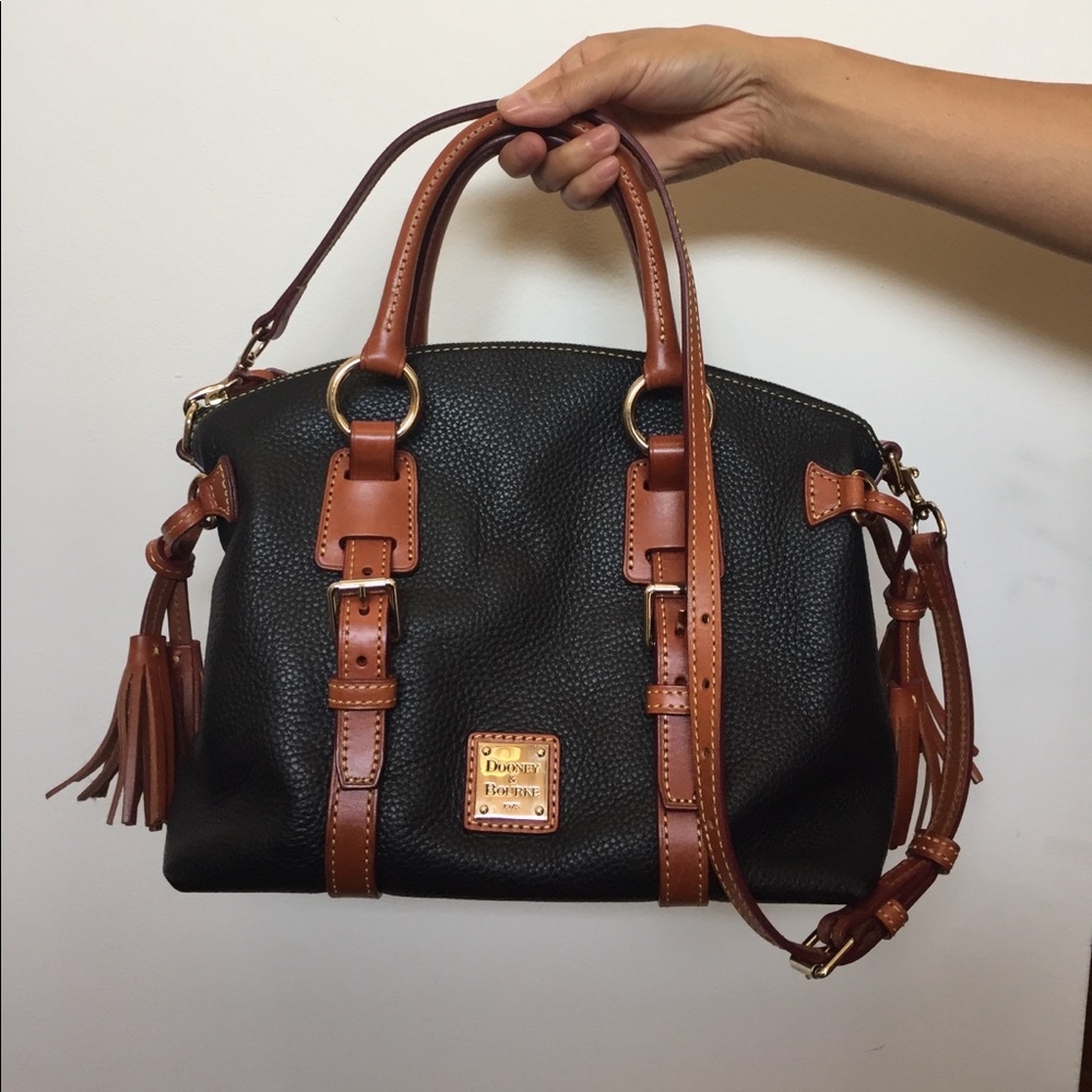 New Dooney & Bourke Leather Satchel Bag