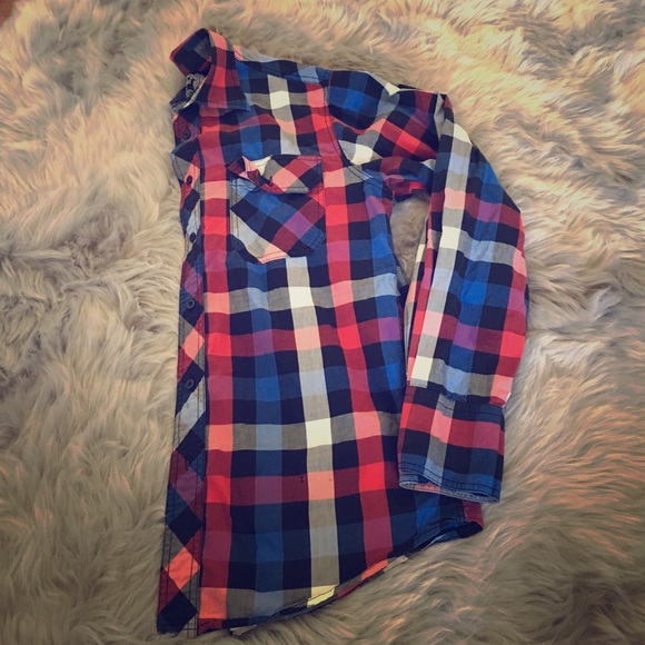 Shirt Bundle‼️100% cotton 2 plaid shirts. - Picture 3 of 8