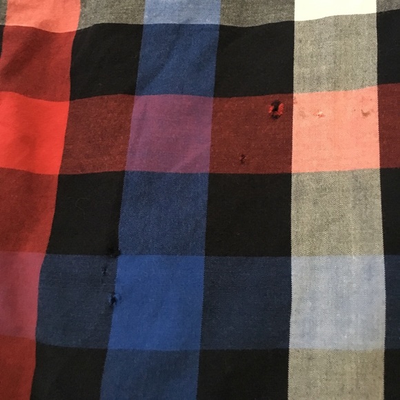 Shirt Bundle‼️100% cotton 2 plaid shirts. - Picture 6 of 8