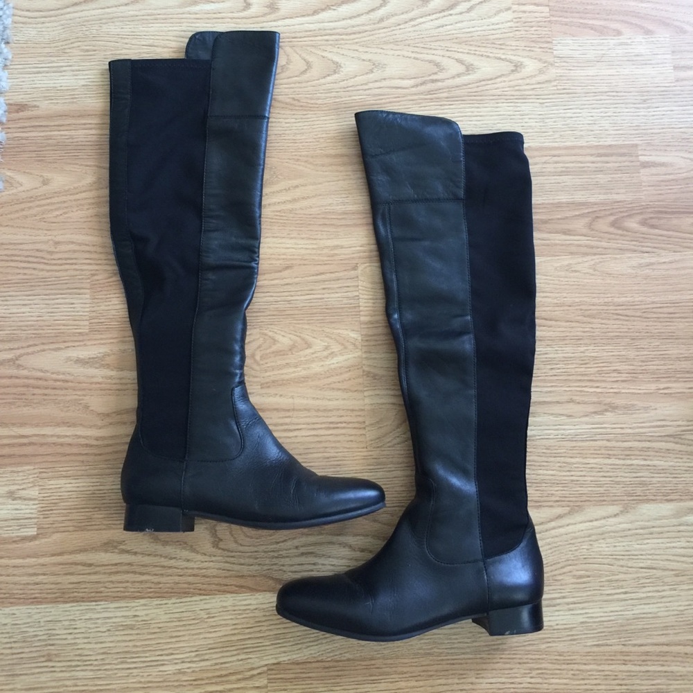 Over the Knee leather boots