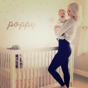 NWT high waist nursing and postpartum leggings