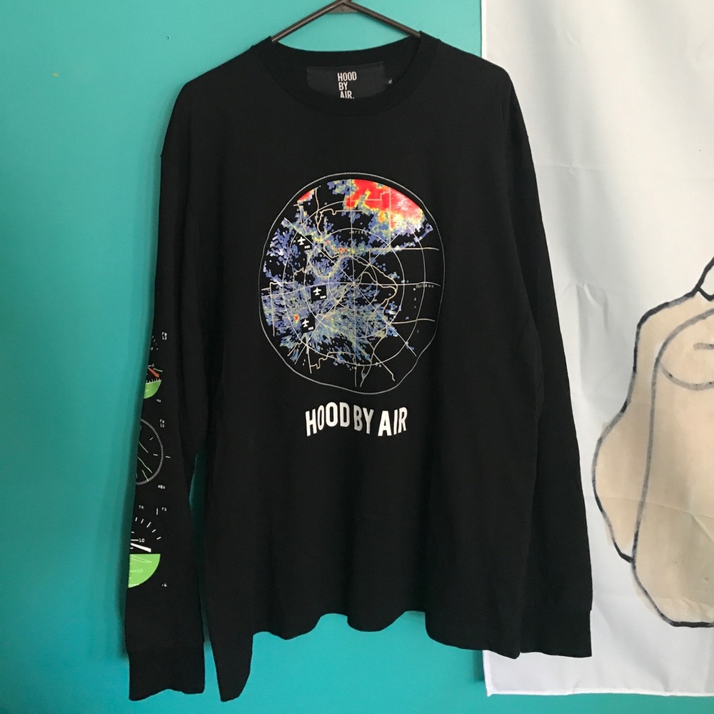 HOOD BY AIR | Radar Longsleeve tee