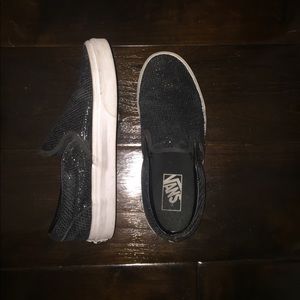 Black Slip On Vans