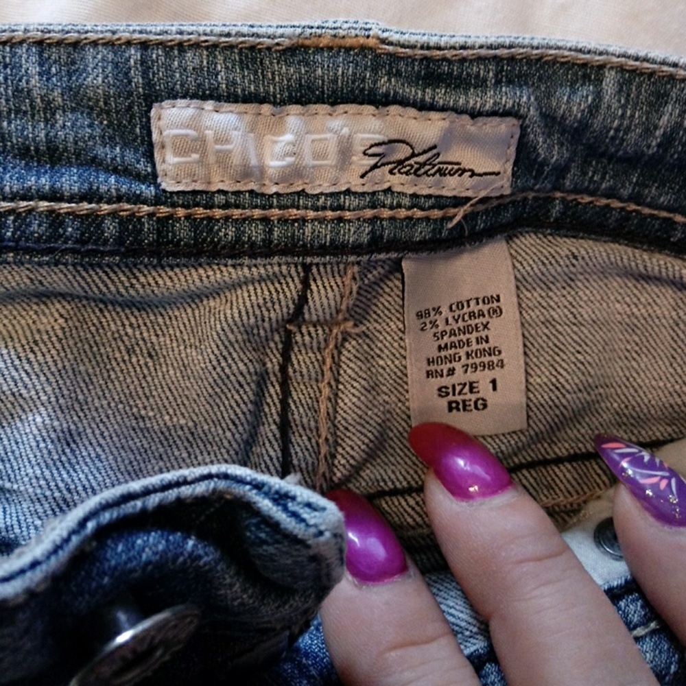 HP💞✅Chicos Embroidered Jeans - Picture 3 of 5
