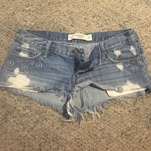 Women's jean shorts Abercrombie&Fitch