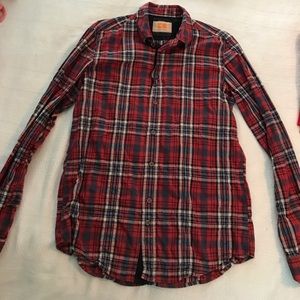 Boss Plaid Button Down