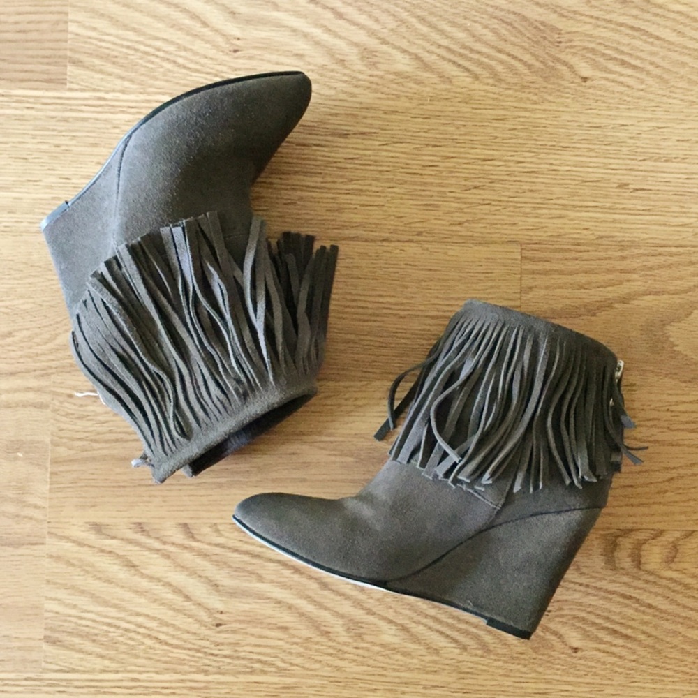 Tassled Ankle Boots