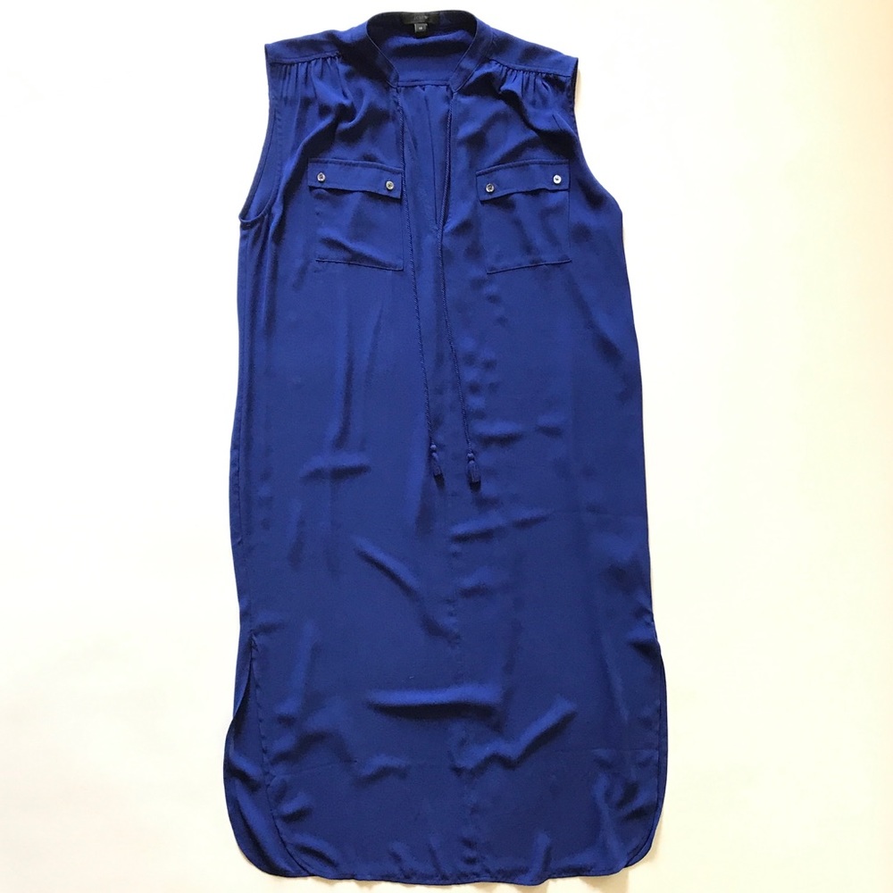 J.crew Blue Dress