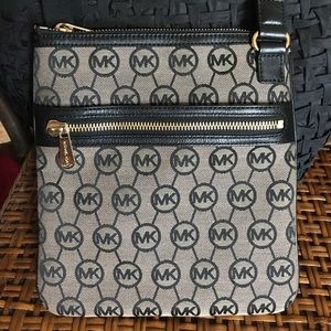 Michael Kors Large Monogram Canvas Crossbody