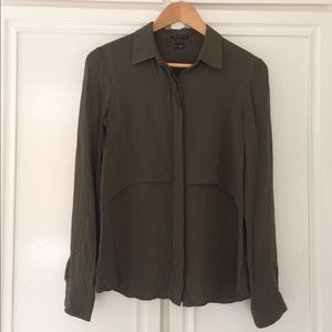 Silk Blouse by Theory **Final Price**