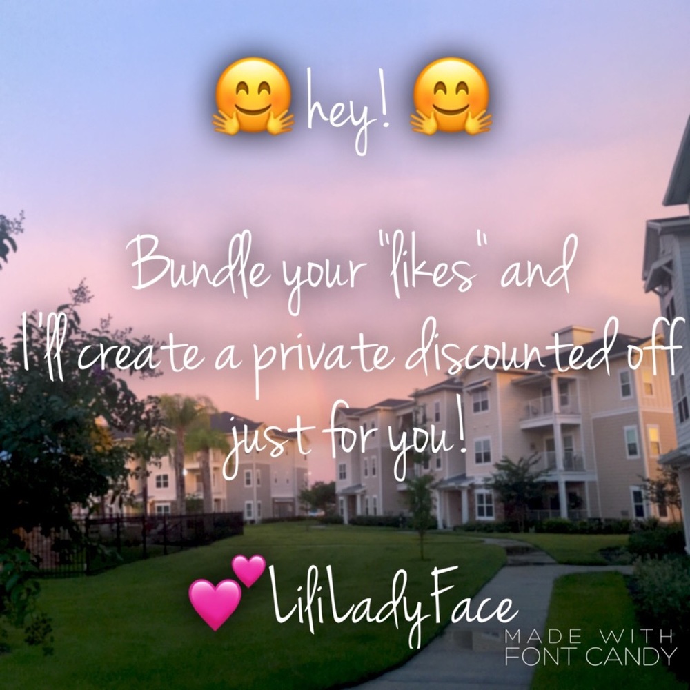 Private custom bundle discounts🥂