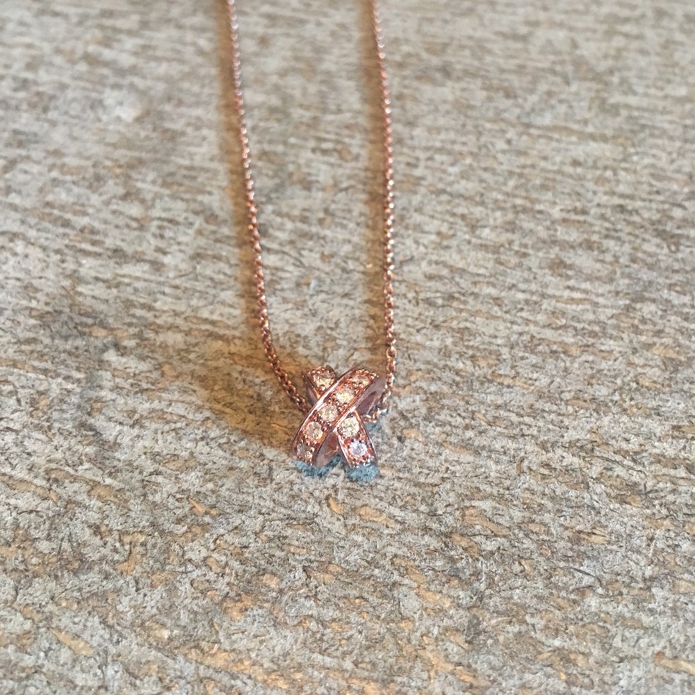 Rose Gold Pendant Necklace