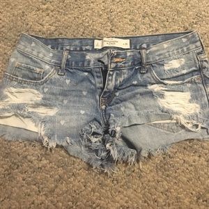 Women's jean shorts Abercrombie & fitch