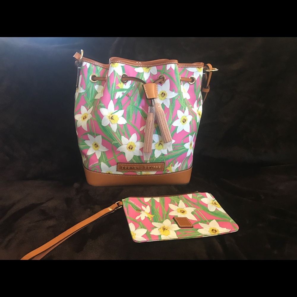 Large Daffodil bucket bag