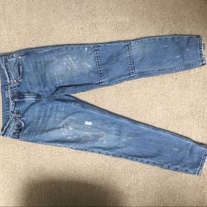 Urban Outfitters paint splatter jeans