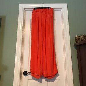 Anthropologie flowy pants.