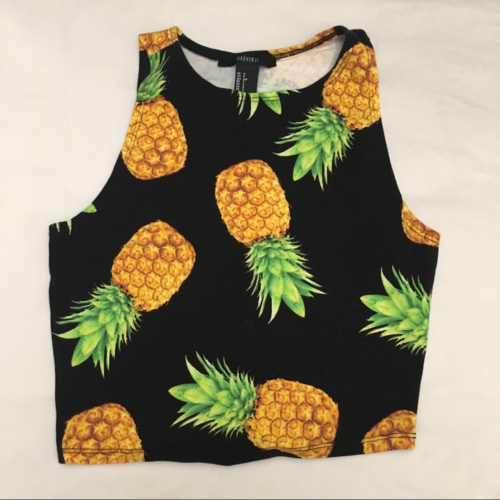 Pineapple Crop Top