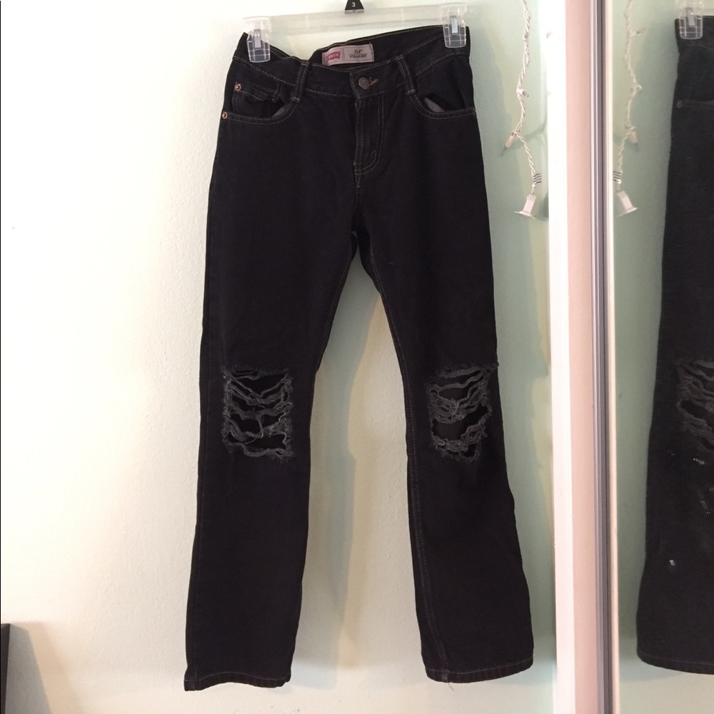 Vintage black Levi's 😍