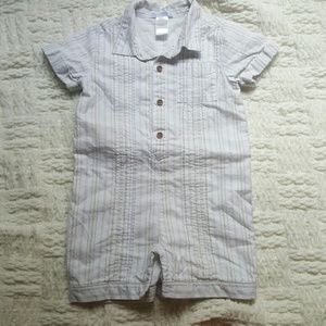 Janie and Jack baby boy romper