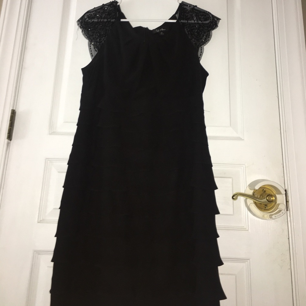 Black formal dress