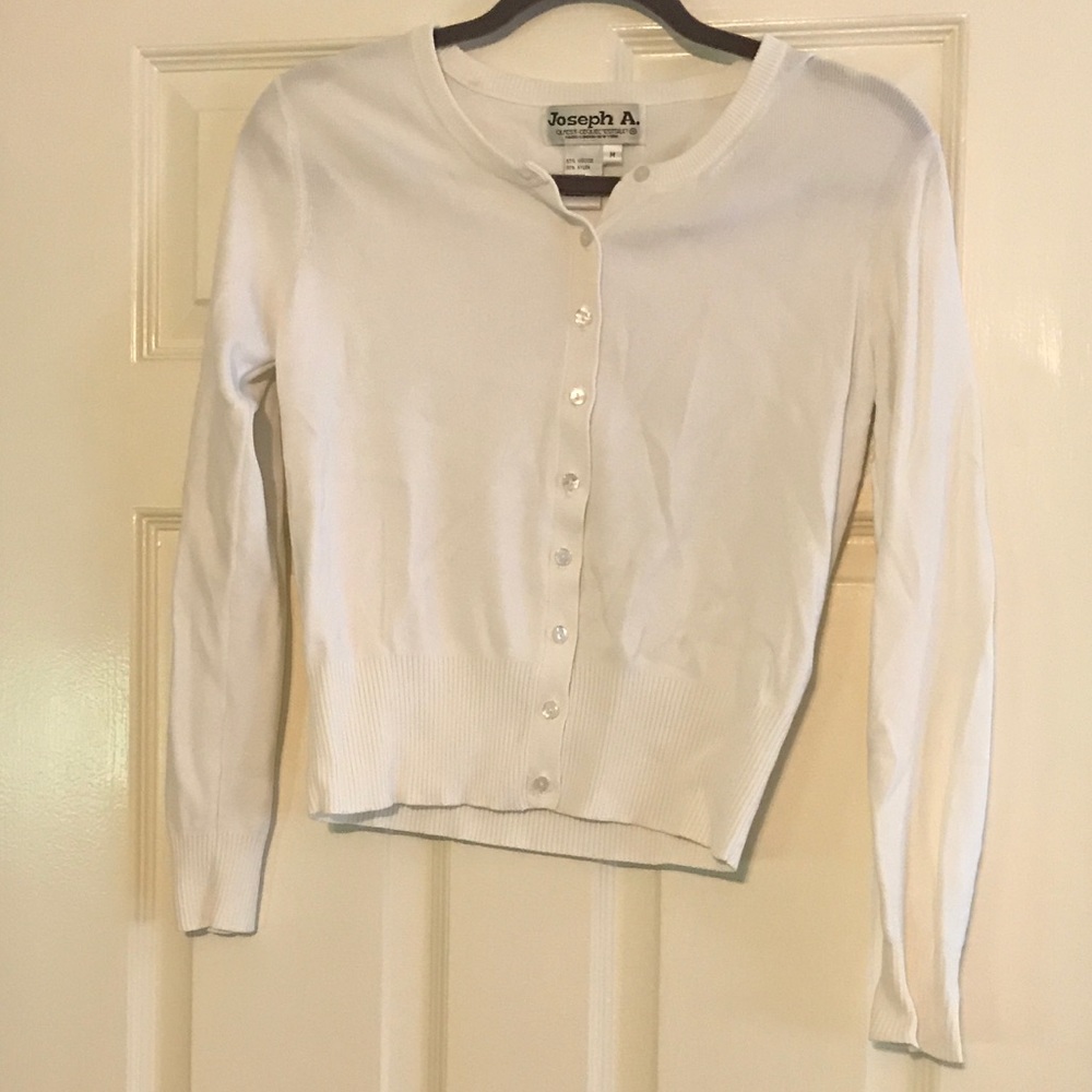 Joseph A white cardigan