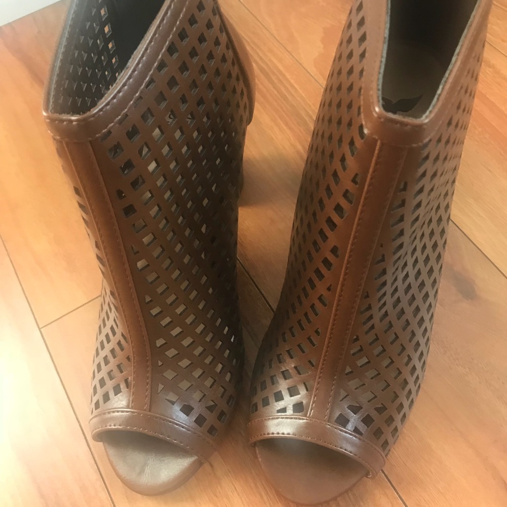 Peep Toe Booties