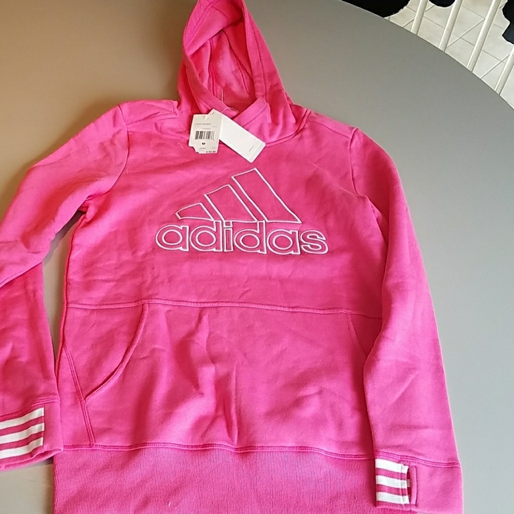 Pink Adidas Hoodie