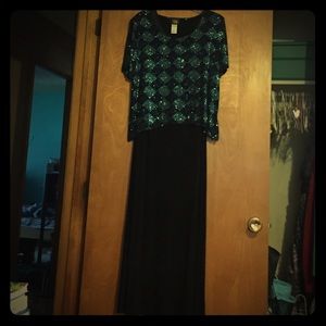 2-piece Evening Gown