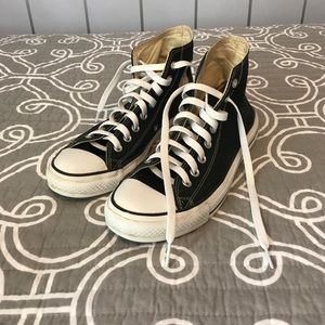 Black High Top Converse