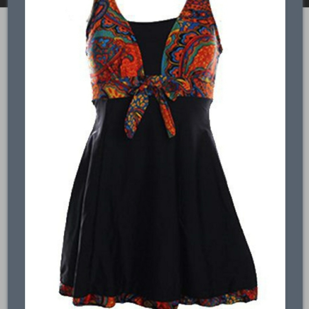 New swim dress with boy shorts