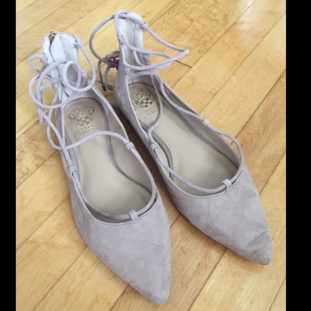 Vince Camuto Lace Flats