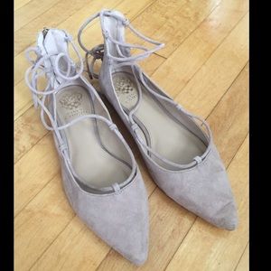 Vince Camuto Lace Flats