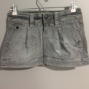 Hydraulic Premium Denim Skirt
