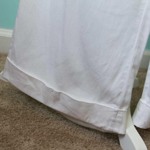 🥑 Selé White Pant with Wide Leg - Picture 3 of 7