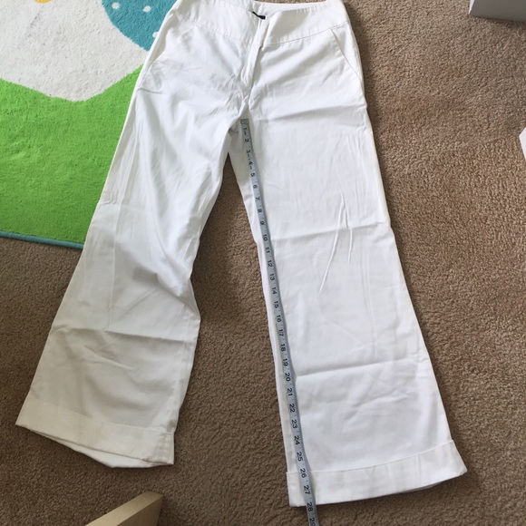 🥑 Selé White Pant with Wide Leg - Picture 7 of 7