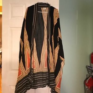 Long flowy statement piece