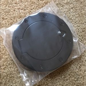 Jeep Wrangler gas cap cover