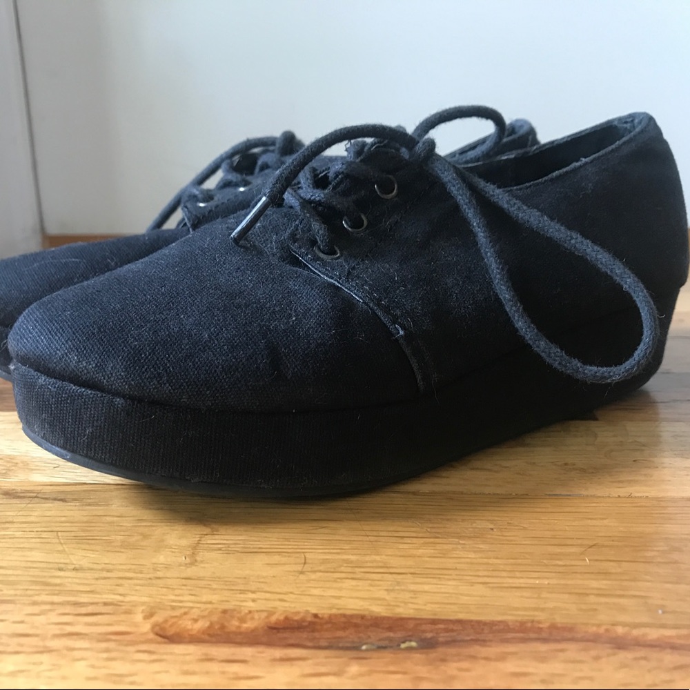 Deena and Ozzy platform oxfords sz 5