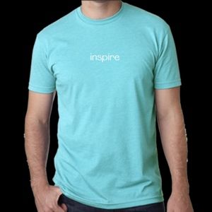 Inspire T-Shirt, Comfortable Soft Feel-Tahiti Blue