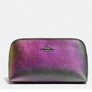 Coach hologram cosmetics bag