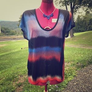 Sheer Kenneth Cole Top